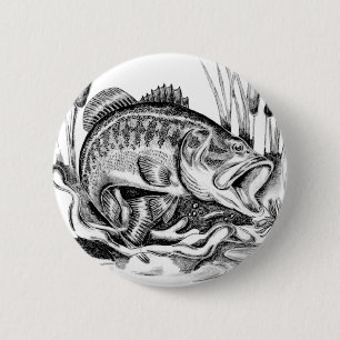 Largemouth-Bass Button