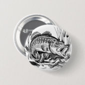Largemouth Bass Button (Vorne & Hinten)