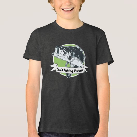 Largemouth Bass, Fischerpartnerin des niedlichen V Tri-Blend Shirt (Vorderseite)