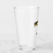 Largemouth Bass Fish Personalisiert Beere Glas (Rechts)
