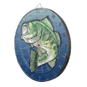 Largemouth Bass Fishing Dartscheibe (Vorderseite rechts)