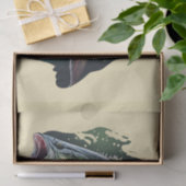 Largemouth Bass Fishing Seidenpapier (Geschenk)