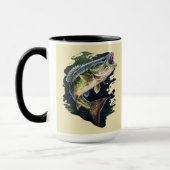 Largemouth Bass Fishing Tasse (Links)
