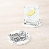 Largemouth Bass Getränkeuntersetzer (Seite)
