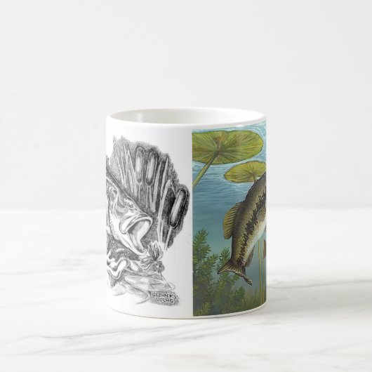 Largemouth Bass Kaffeetasse (Mittel)
