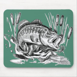 Largemouth Bass Mousepad