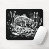 Largemouth Bass Mousepad (Mit Mouse)