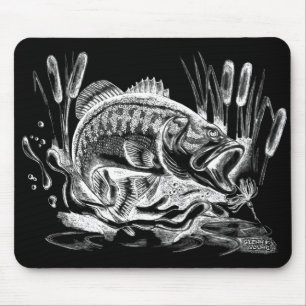Largemouth Bass Mousepad