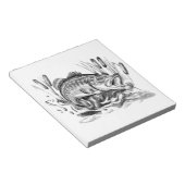 Largemouth Bass Notizblock (angewinkelt)