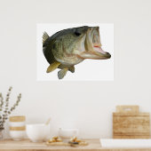 Largemouth-Bass Poster (Küche)