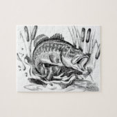 Largemouth bass puzzle (Horizontal)