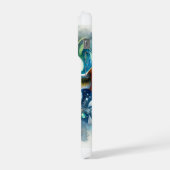 Largemouth Bass Serenity 310824AREF151 - Watercolo iPhone Hülle (Linke Seite)