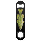 Largemouth bass speedflaschenöffner (Vorderseite)