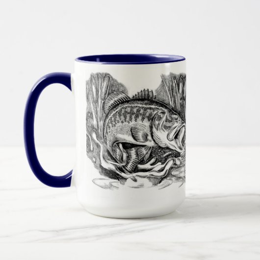 Largemouth Bass Tasse (Links)