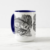 Largemouth Bass Tasse (Vorderseite Links)