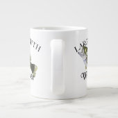 Largemouth Bass Whisperer Jumbo-Tasse (Rückseite)