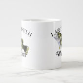 Largemouth Bass Whisperer Jumbo-Tasse (Vorderseite)