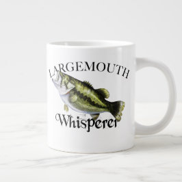 Largemouth Bass Whisperer Jumbo-Tasse
