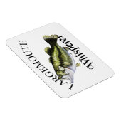 Largemouth Bass Whisperer Magnet (Rechte Seite)