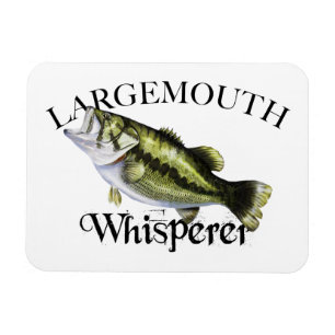 Largemouth Bass Whisperer Magnet