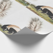 LargeTails Skunk Mephitis macroura Illustration Geschenkpapier (Ecke)