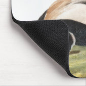 LargeTails Skunk Mephitis macroura Illustration Mousepad (Ecke)