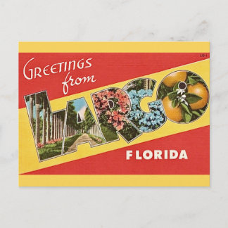 Largo Florida Postkarte