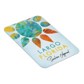 Largo Florida Sunshine Reise Magnet (Rechte Seite)