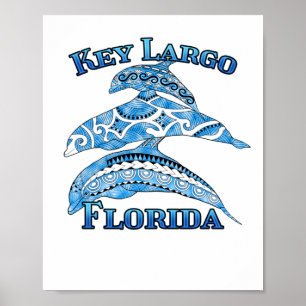 Largo Florida Vacation Delphine Poster