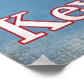 Largo Vintage Tauchmaske Poster (Ecke)