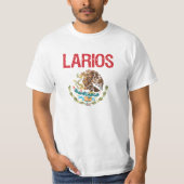 Larios Familienname T-Shirt (Vorderseite)