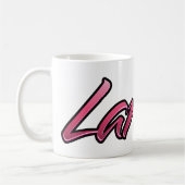 Larissa faded pink Tasse Teetasse Kaffeetasse (Links)