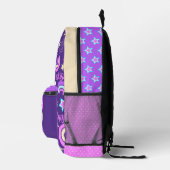 Larissa graphic rainbow name definition bedruckter rucksack (Rechts)