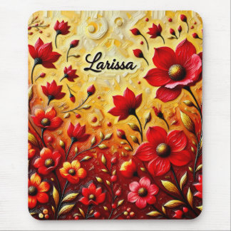 LARISSA ~ RED BLUME ~ Mousepad