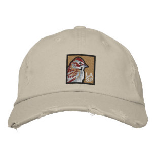 Lark Sparrow Bestickte Kappe