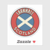 Larkhall, Schottland Aufkleber (Blatt)