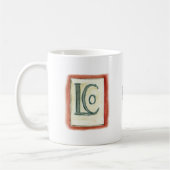 Larkin@Exchange-Gebäude-Büffel New York Kaffeetasse (Links)
