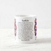 Larkin Familien-Wappen Tasse (Mittel)