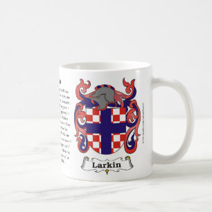 Larkin Familien-Wappen Tasse