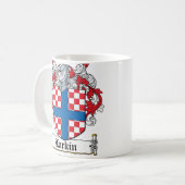 Larkin Familienwappen Kaffeetasse (Vorderseite Links)
