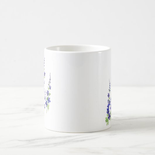 'Larkspur' Blume Kaffeetasse (Mittel)