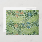 Larkspur Blume Viktorianisch Postkarte (Vorne/Hinten)