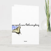 Larkspur Feel Better Karte (Rückseite)