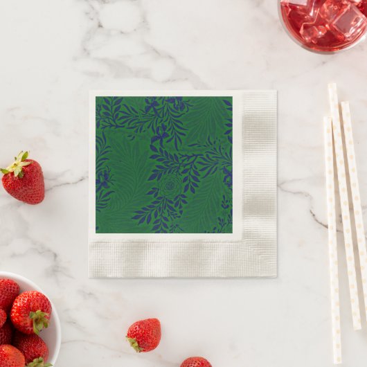 Larkspur in Vibrannt Green Serviette (Beispiel)