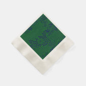 Larkspur in Vibrannt Green Serviette (Ecke)