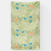 Larkspur Pattern (von William Morris) Banner (Vertikal)
