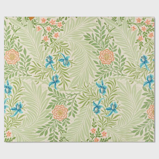Larkspur Pattern (von William Morris) Geschenkpapier (Flach)