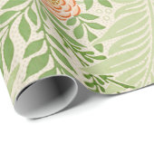 Larkspur Pattern (von William Morris) Geschenkpapier (Rolleneckpunkt)