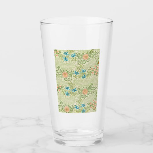 Larkspur Pattern (von William Morris) Glas (Vorderseite)