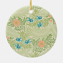 Larkspur Pattern (von William Morris) Keramik Ornament